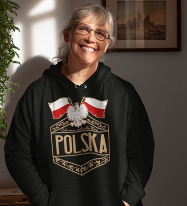 Damska bluza z kapturem CAŁE SERCE DLA NIEJ